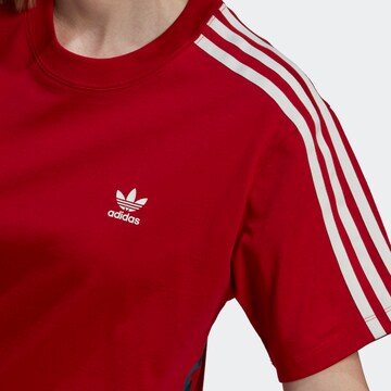 ADIDAS ORIGINALS Shirt 'Thebe Magugu' in Rood