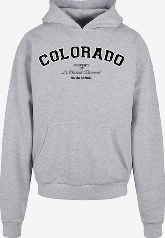 9N1M SENSE Sweatshirt 'Colorado' in Grey: front