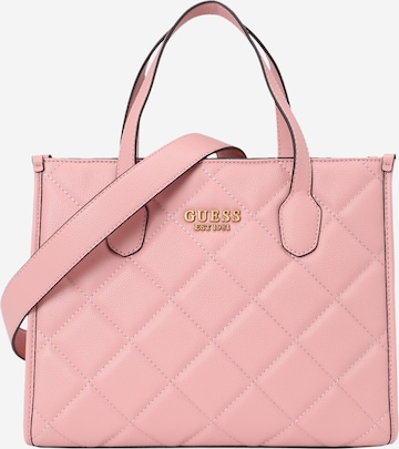 GUESS Handbag 'Silvana' in Pink: front