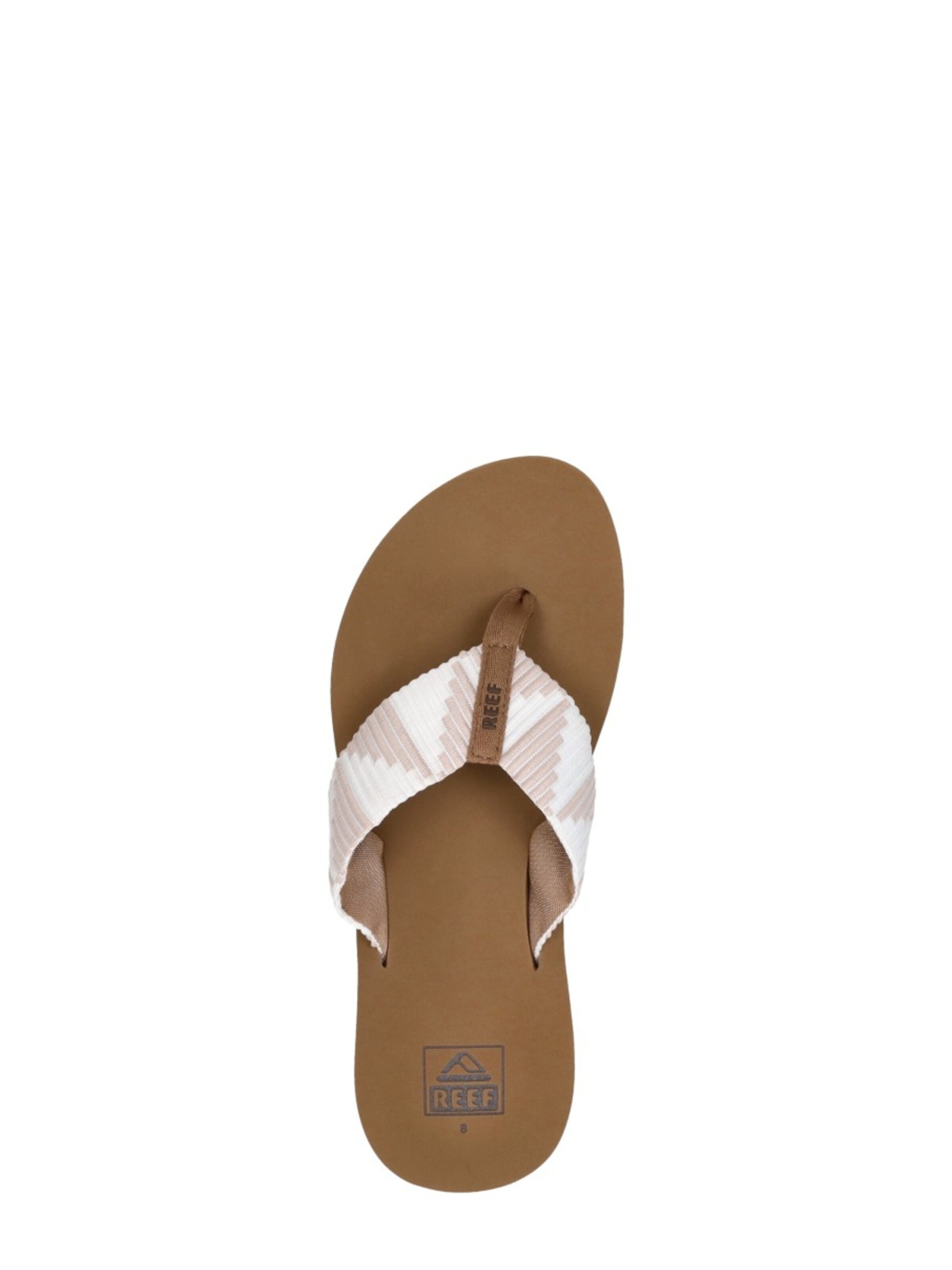 REEF Teenslipper 'Reef Spring Woven' in Beige