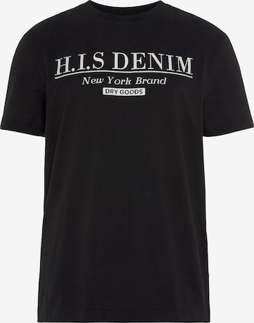 H.I.S Shirt in Black: front