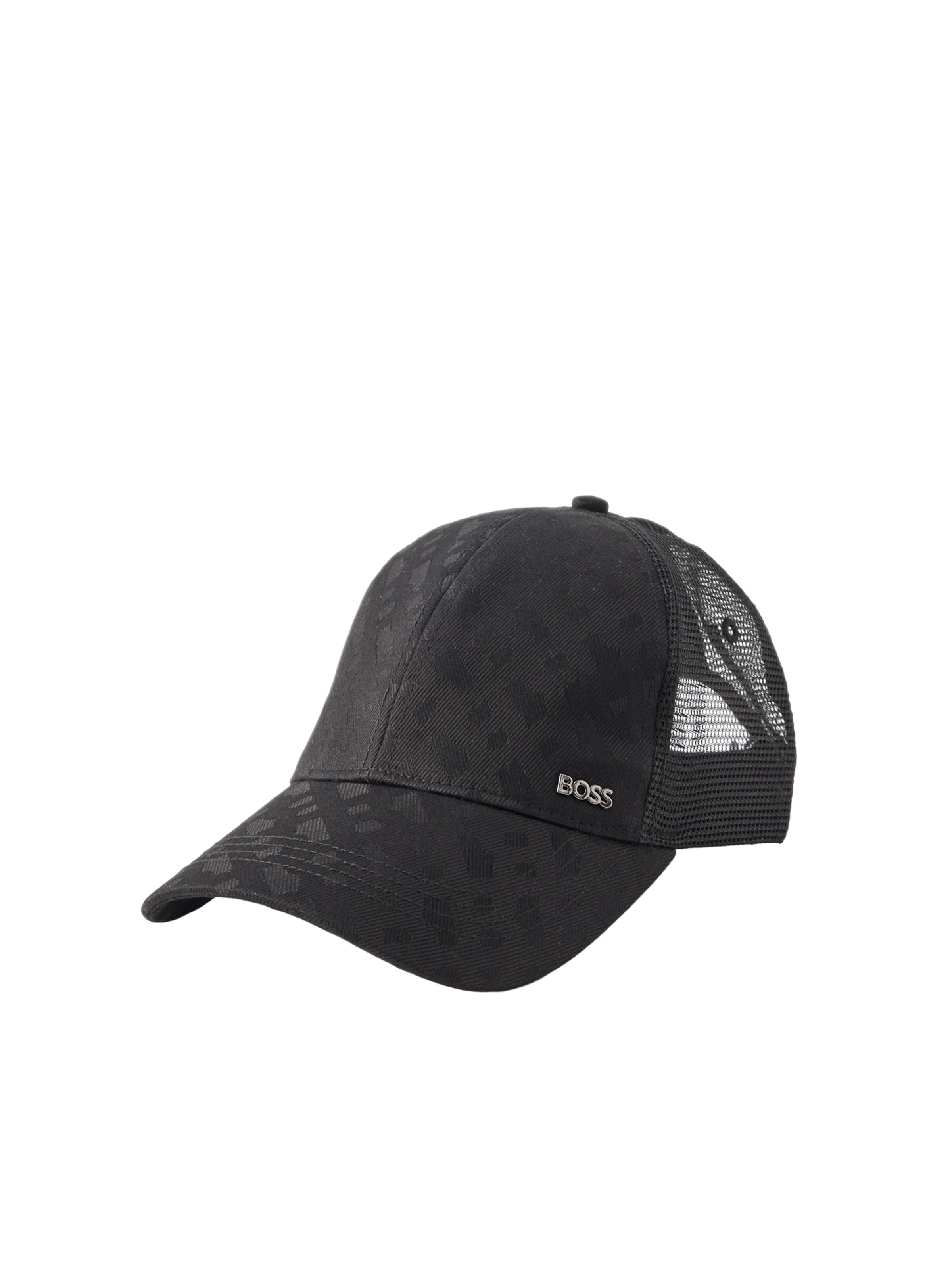 BOSS Cap 'Zed' in Schwarz: Vorderseite