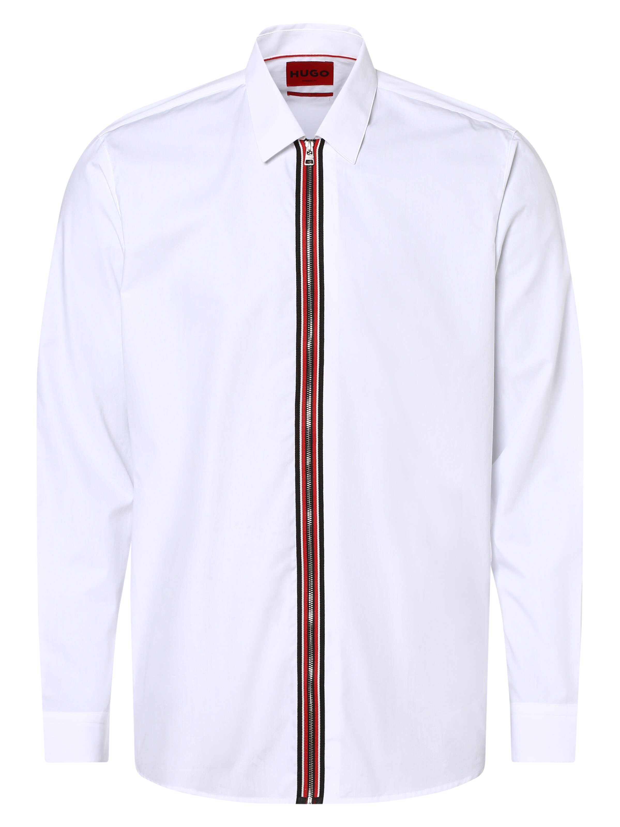 HUGO Regular Fit Hemd 'Vernon' in Weiß: Vorderseite