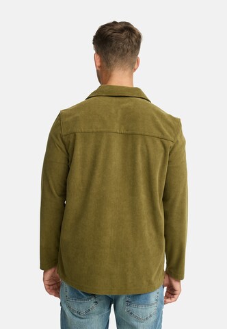 INDICODE JEANS Regular fit Overhemd 'Nemoto' in Groen