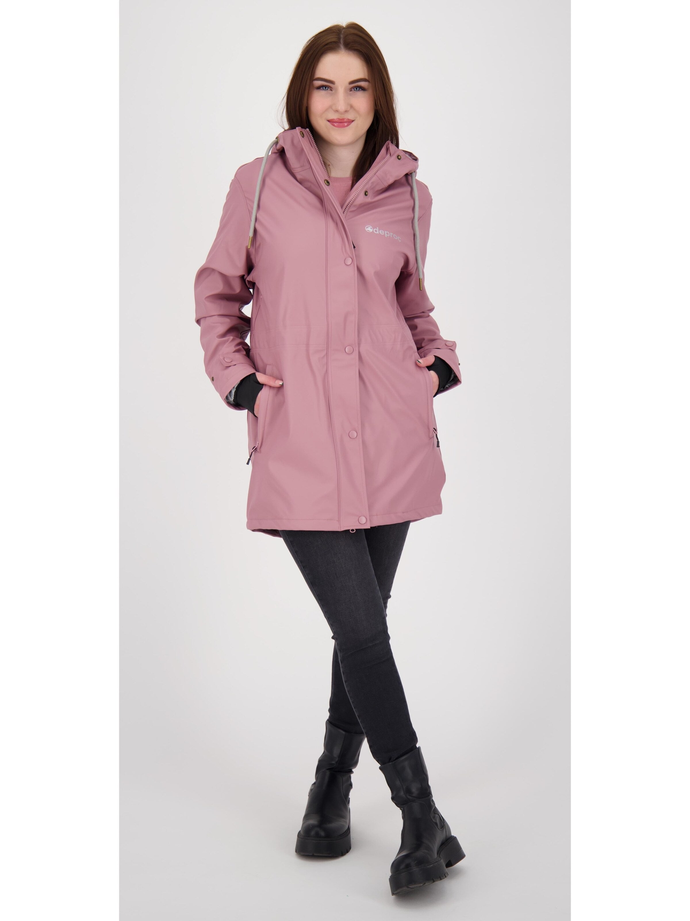 deproc Outdoorjas 'Friesennerz ELLESMERE WMN' in Lila