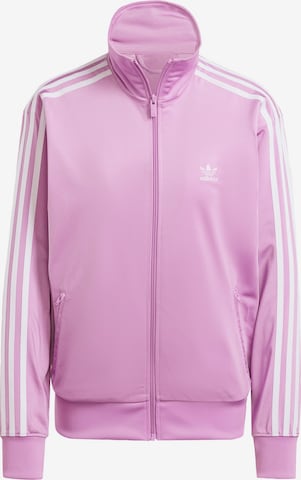 ADIDAS ORIGINALS Sweatjacke 'Adicolor Classics Firebird' in Lila: Vorderseite