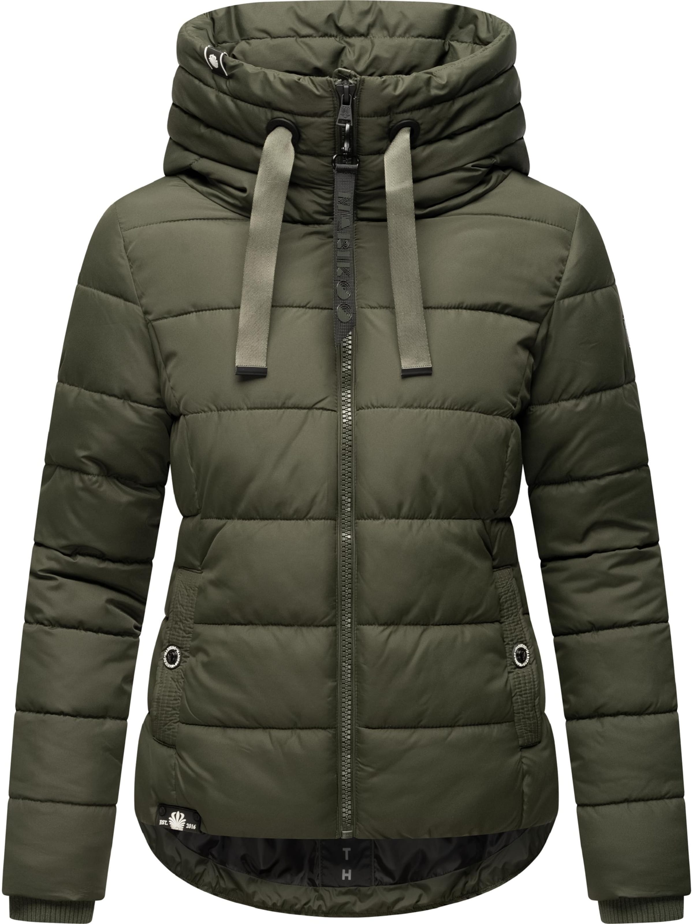Veste d’hiver 'Amayaa-1' MARIKOO en vert : devant