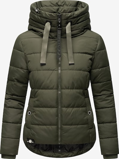 MARIKOO Zimska jakna 'Amayaa-1' v velikosti XS | oliva barva, Prikaz izdelka