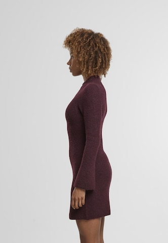 Noisy may Knitted dress 'NMNola' in Red