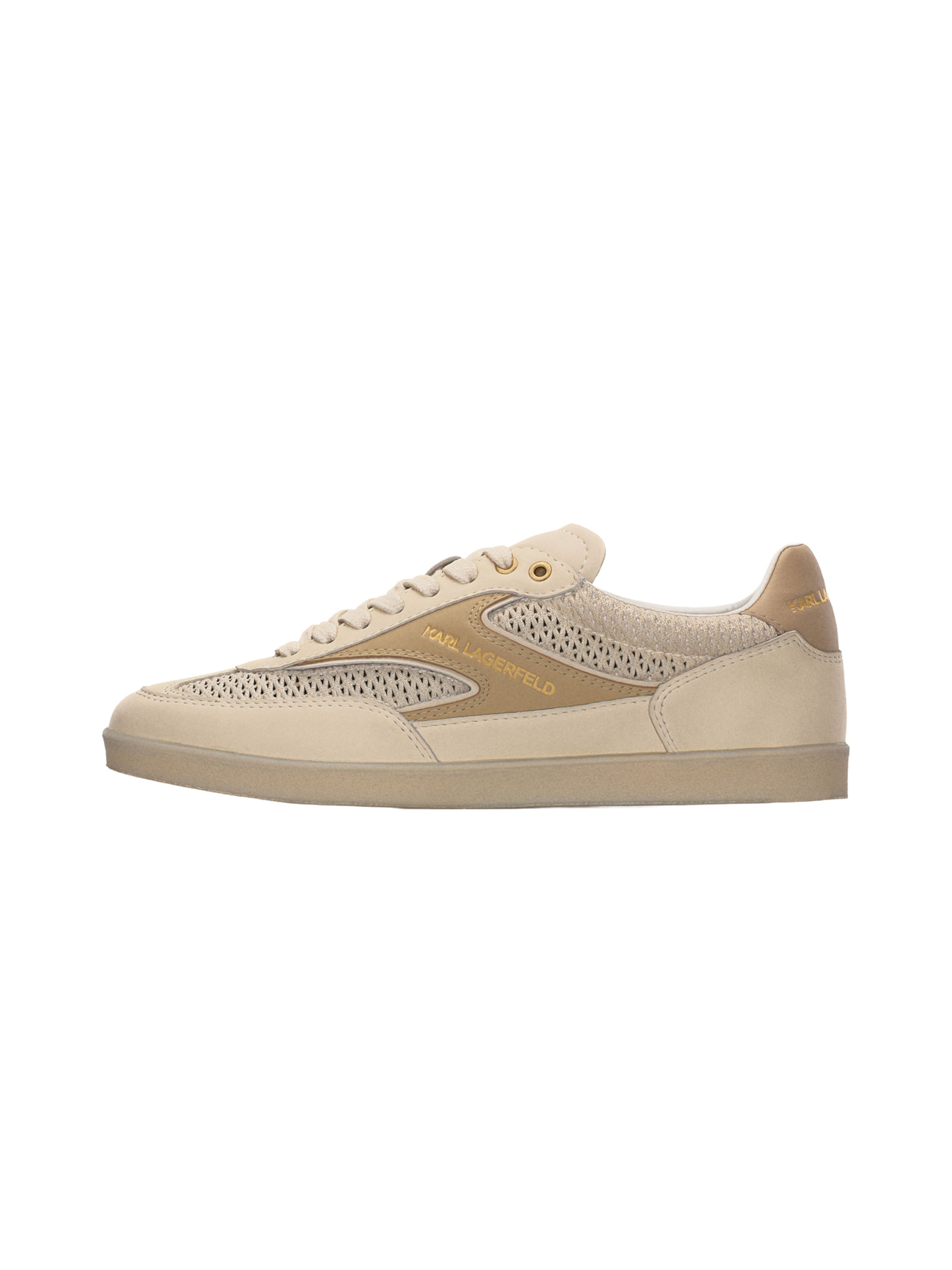 Karl Lagerfeld Zapatillas deportivas bajas en marrón / capuchino / oro, Vista del producto
