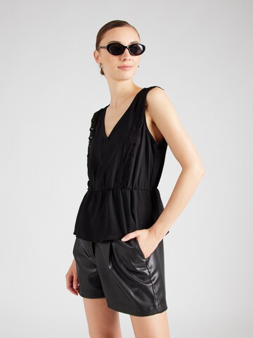 JDY - Blusa 'DIVYA' en negro: frente