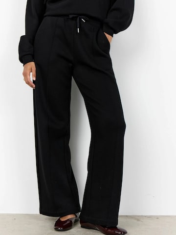 Loosefit Pantalon Soyaconcept en noir : devant