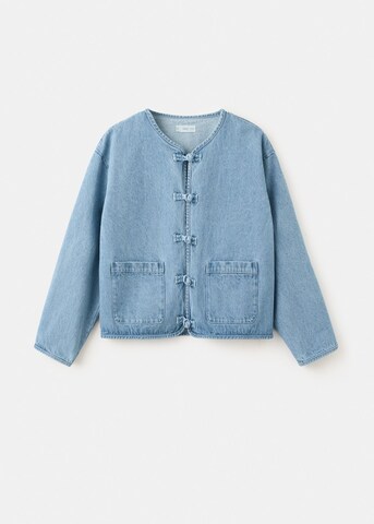 MANGO TEEN Between-Season Jacket 'Sakura' in Blue