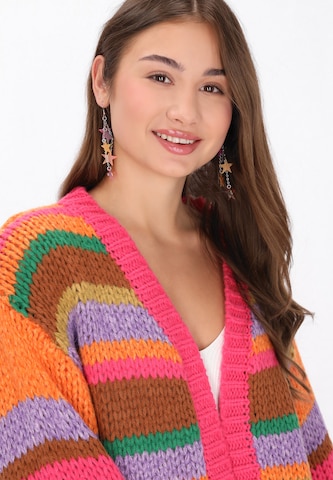 MYMO Strickjacke in Mischfarben