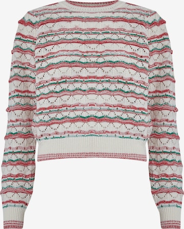 Pullover 'Kalima' di minus in rosa: frontale