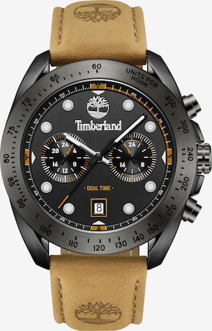 TIMBERLAND Uhr 'Carrigan' in Braun: Vorderseite