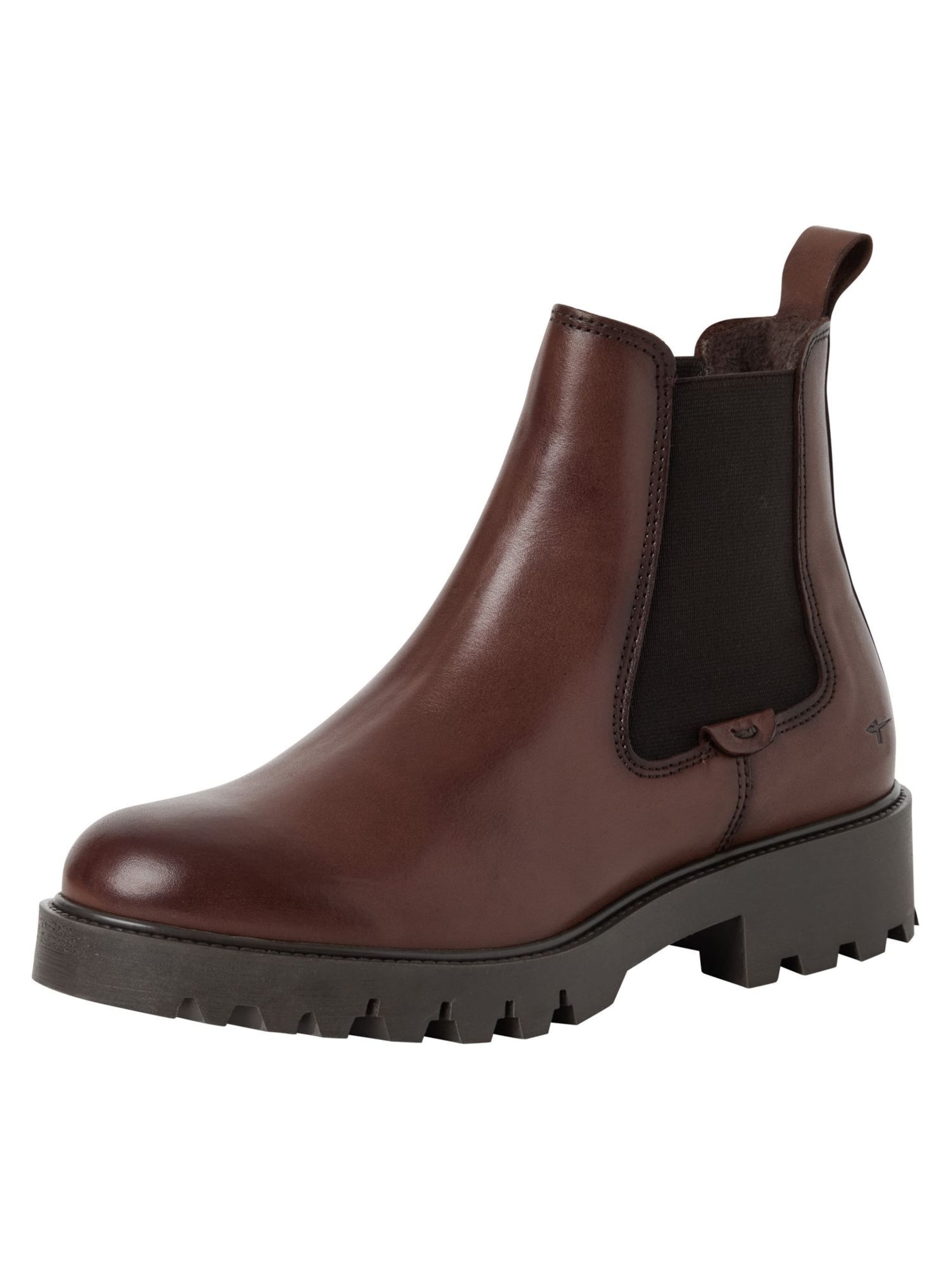 Tamaris Chelsea Boots in Brown: front