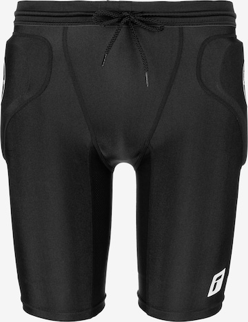 REUSCH Slim fit Sports trousers 'Femur' in Black: front