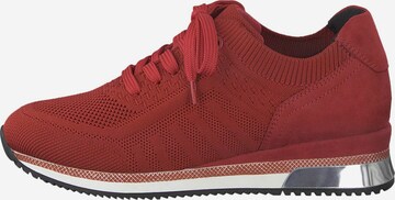 MARCO TOZZI Sneakers laag in Rood