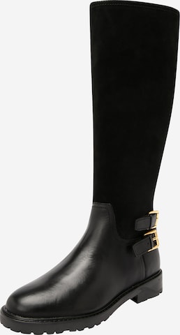 Lauren Ralph Lauren - Botas 'EMELIE' en negro: frente