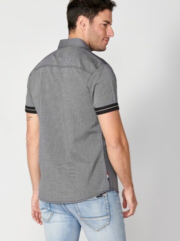 KOROSHI Regular fit Button Up Shirt in Grey