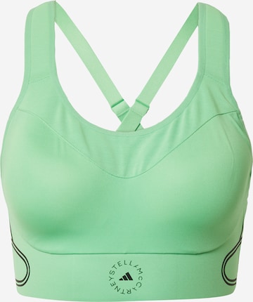 Soutien-gorge de sport 'Truepace High Support' ADIDAS BY STELLA MCCARTNEY en vert : devant