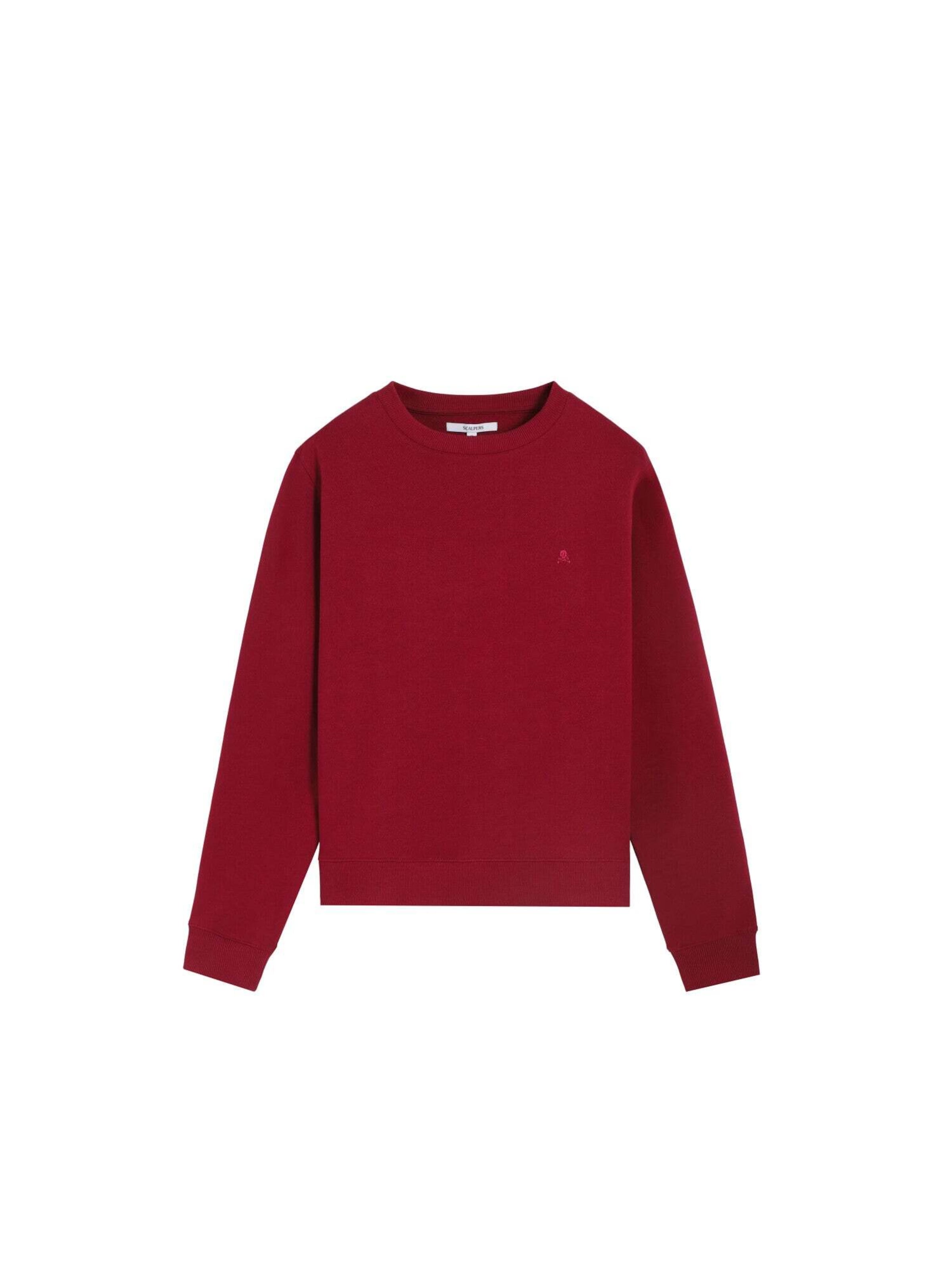 Sweat-shirt 'Fade' Scalpers en rouge : devant
