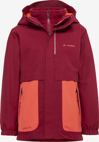 VAUDE Outdoor jacket 'Campfire' in Red: front