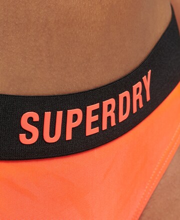 Superdry SUPERDRY Elastisches Bikinihöschen in Orange