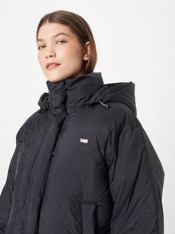 LEVI'S ® Winter jacket 'Pillow Bubble Shorty' in Black