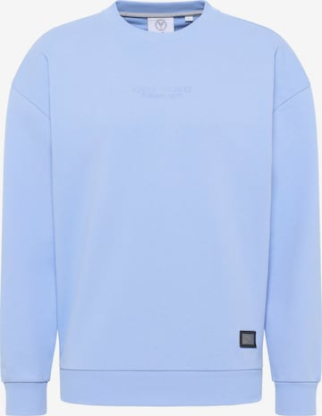 Carlo Colucci Sweatshirt ' D'ottavio ' in Blauw: voorkant