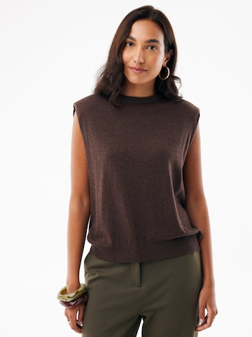 MEXX Topp i brun: framsida