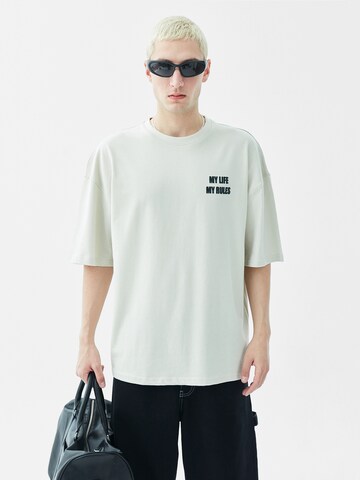 VAMOS CLO Bluser & t-shirts 'Houston' i grå: forside