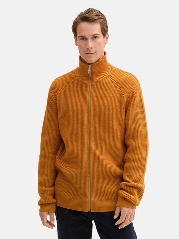 TOM TAILOR Strickjacke in Braun: Vorderseite