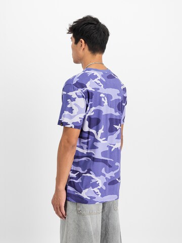 Maglietta di ALPHA INDUSTRIES in blu