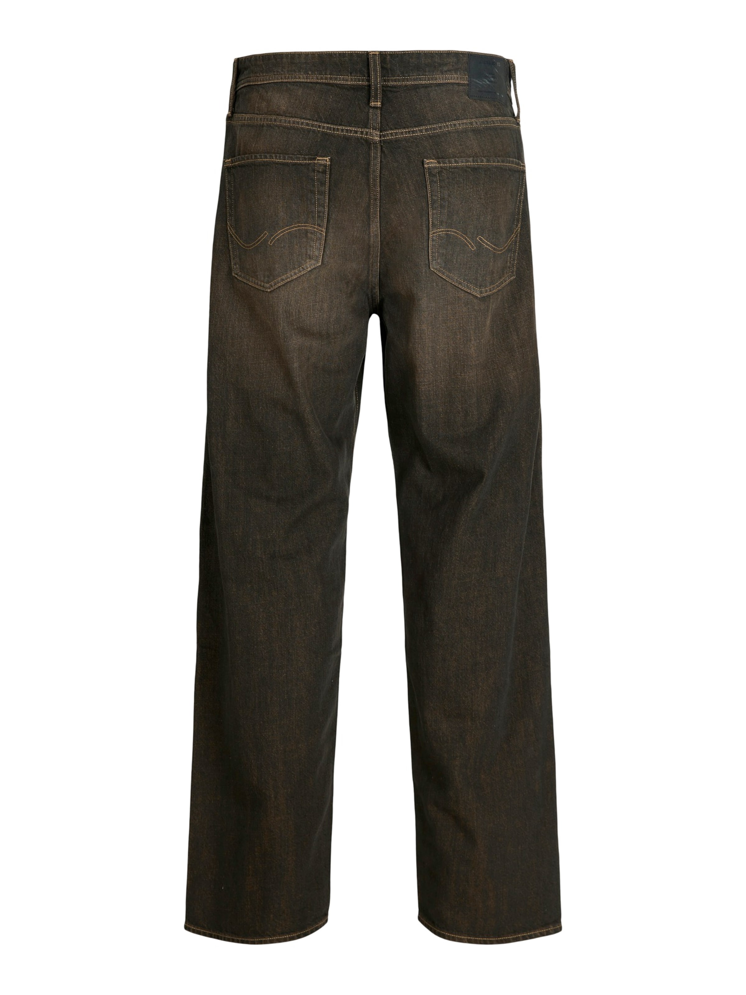 JACK & JONES Baggy Τζιν 'JJIALEX JJORIGINAL' σε μαύρο: πίσω