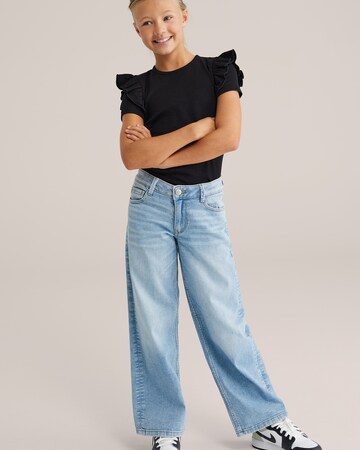 WE Fashion T-Shirt in Schwarz