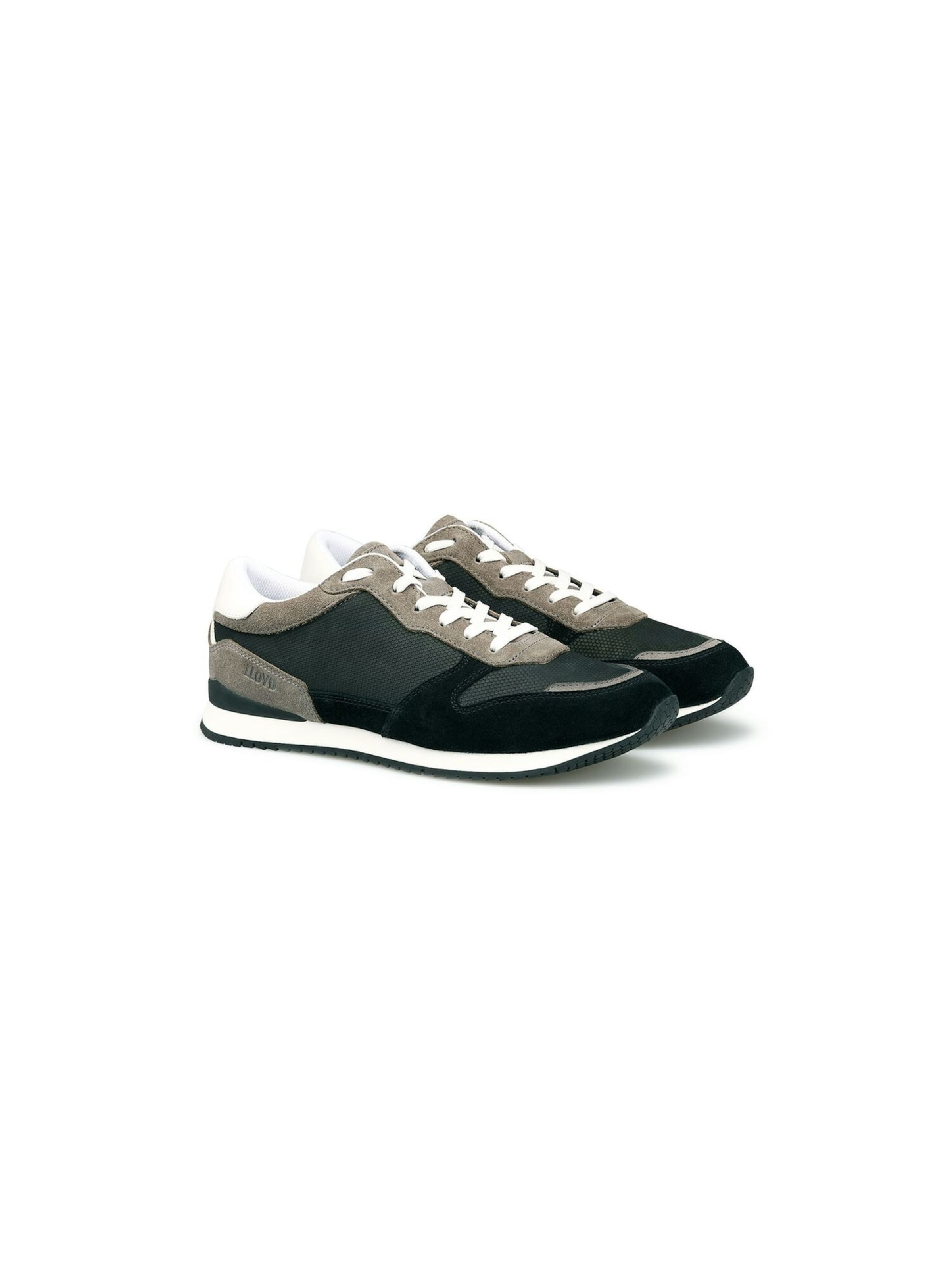 LLOYD Platform trainers 'SWIFT' in Black: front
