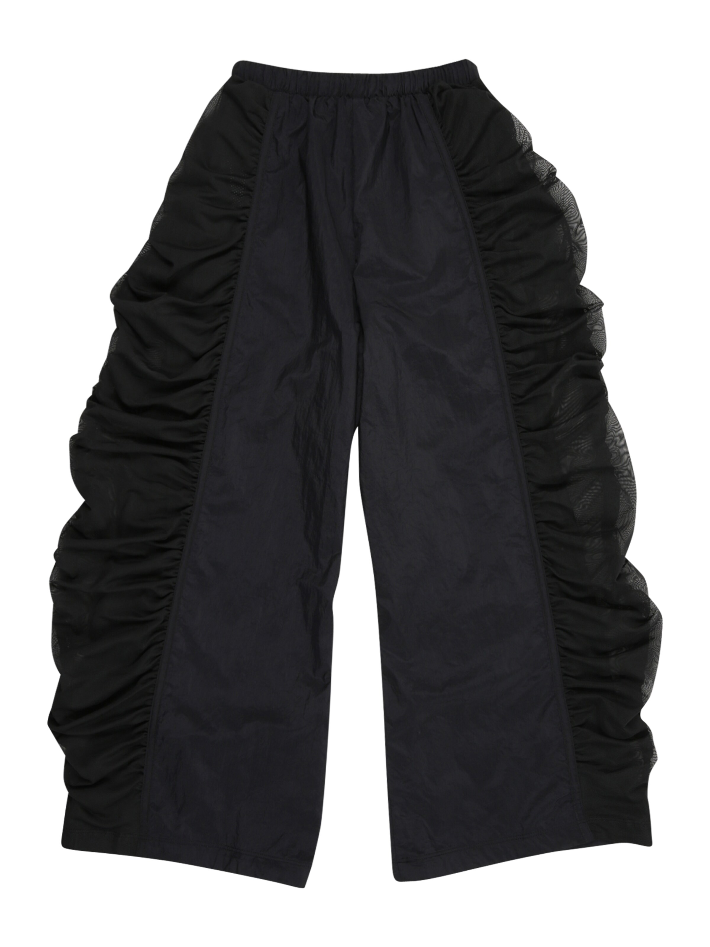 Nike Sportswear Широкий Штаны в Черный