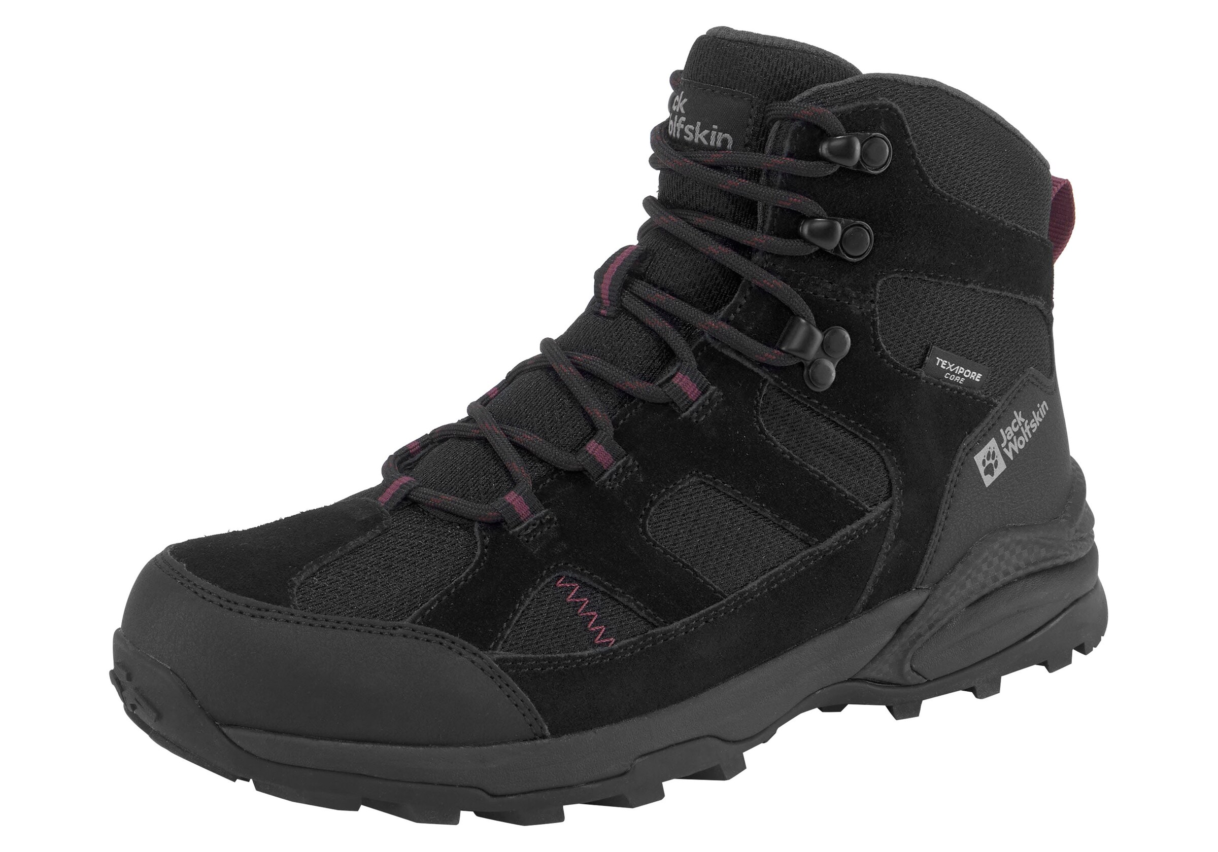 JACK WOLFSKIN Boots in Schwarz: Vorderseite