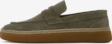 Derimod Moccasin in Green: front