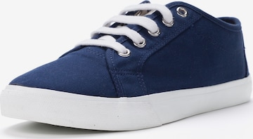 Baskets basses 'Fair Skater' Ethletic en bleu : devant