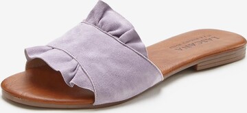 Mule LASCANA en violet : devant