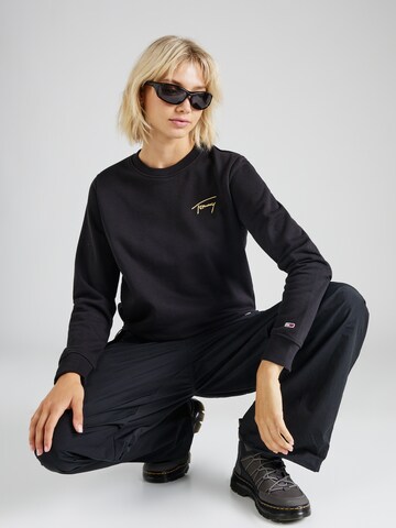 Tommy Jeans Bluzka sportowa w kolorze czarny