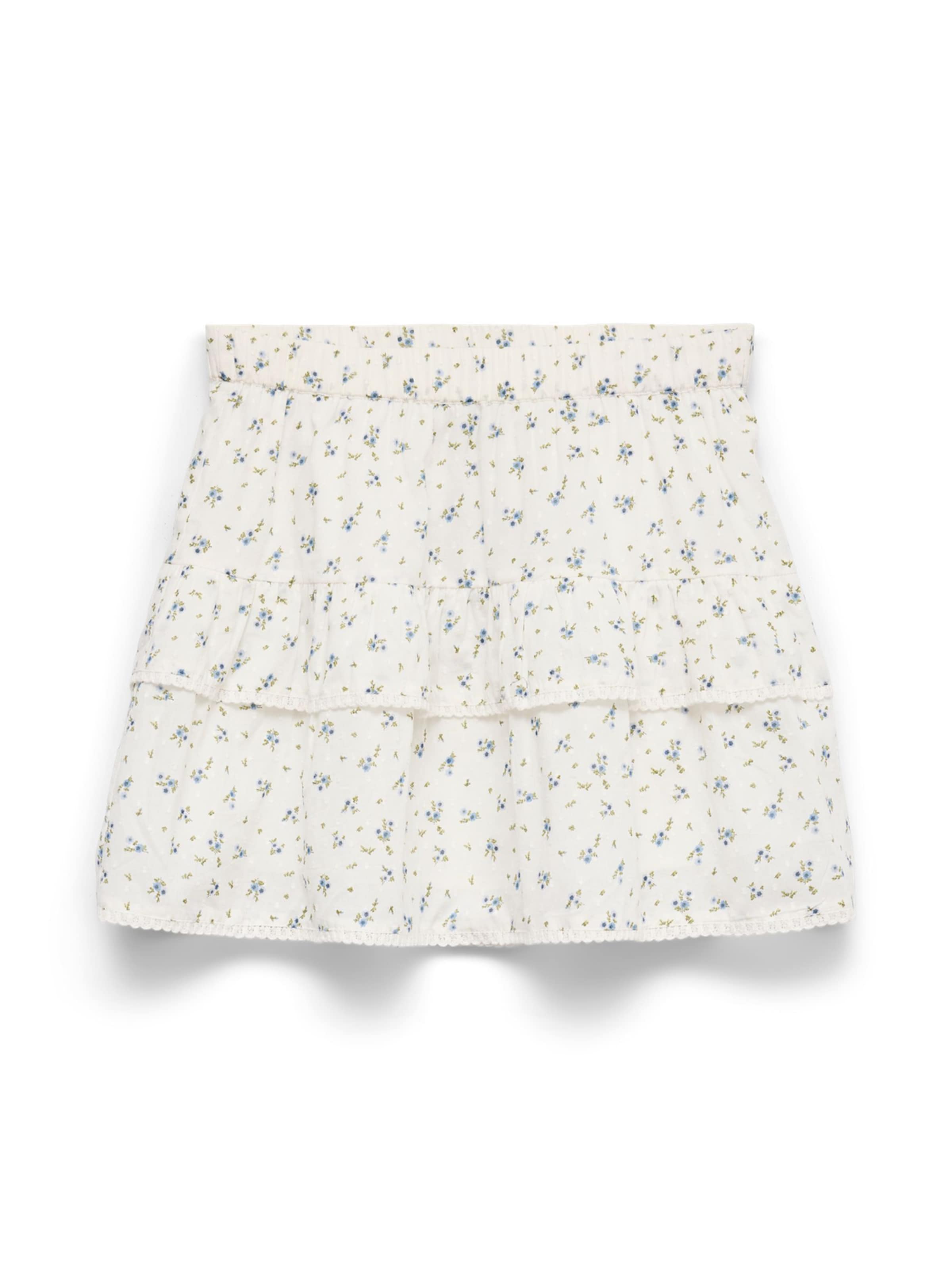 Vero Moda Girl - Falda 'VMTrine' en blanco: frente