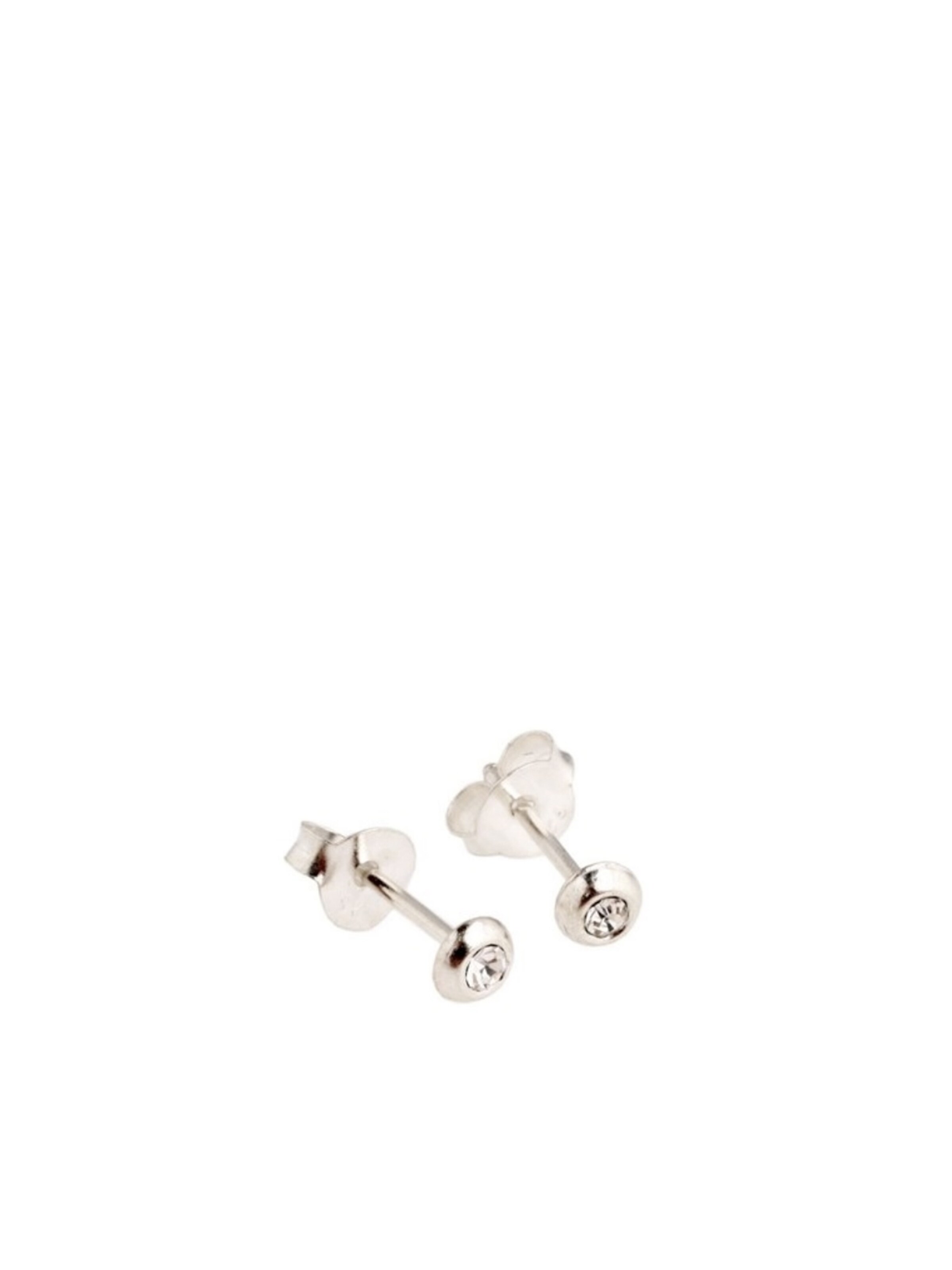 Lucardi Oorbellen in Zilver: voorkant