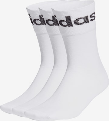 ADIDAS ORIGINALS Sokken 'Fold Cuff' in Wit: voorkant