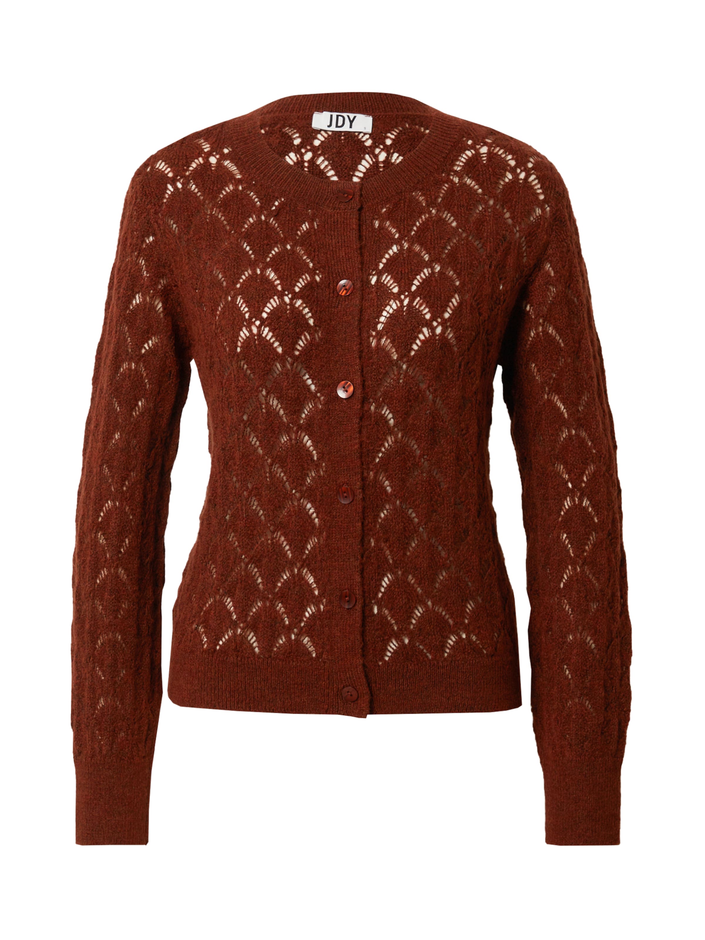 Geacă tricotată 'LETTY' de la JDY pe maro: față