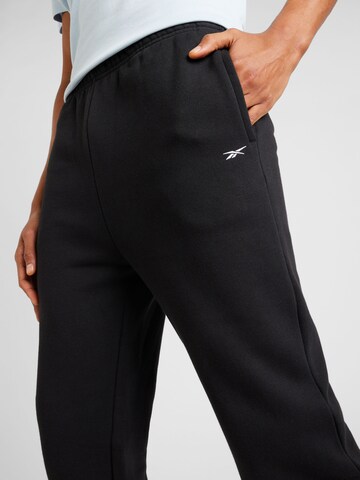 Regular Pantalon de sport Reebok en noir