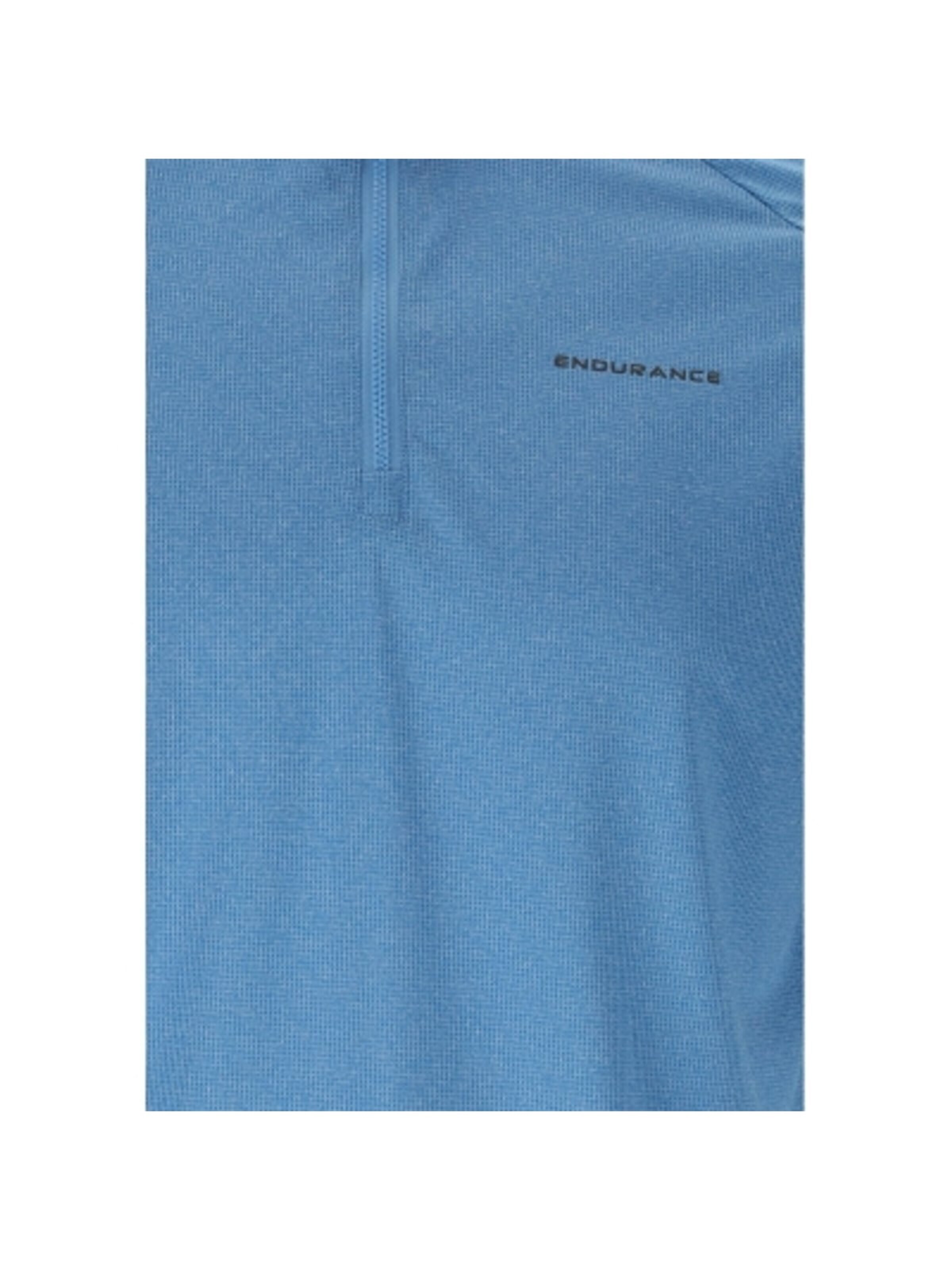 T-Shirt fonctionnel 'Crow M Melange Cycling/MTB SS Shirt' ENDURANCE en bleu
